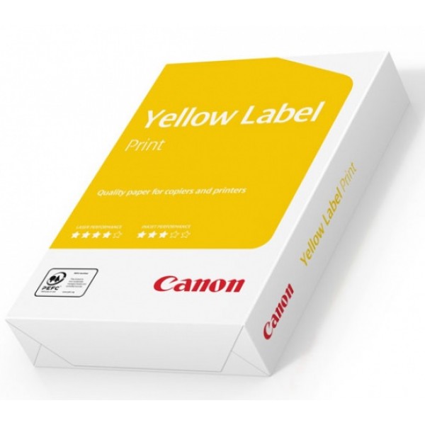 Папір для друку CANON Yellow Label Copy A4, 80 г/м2, 500 арк., білий